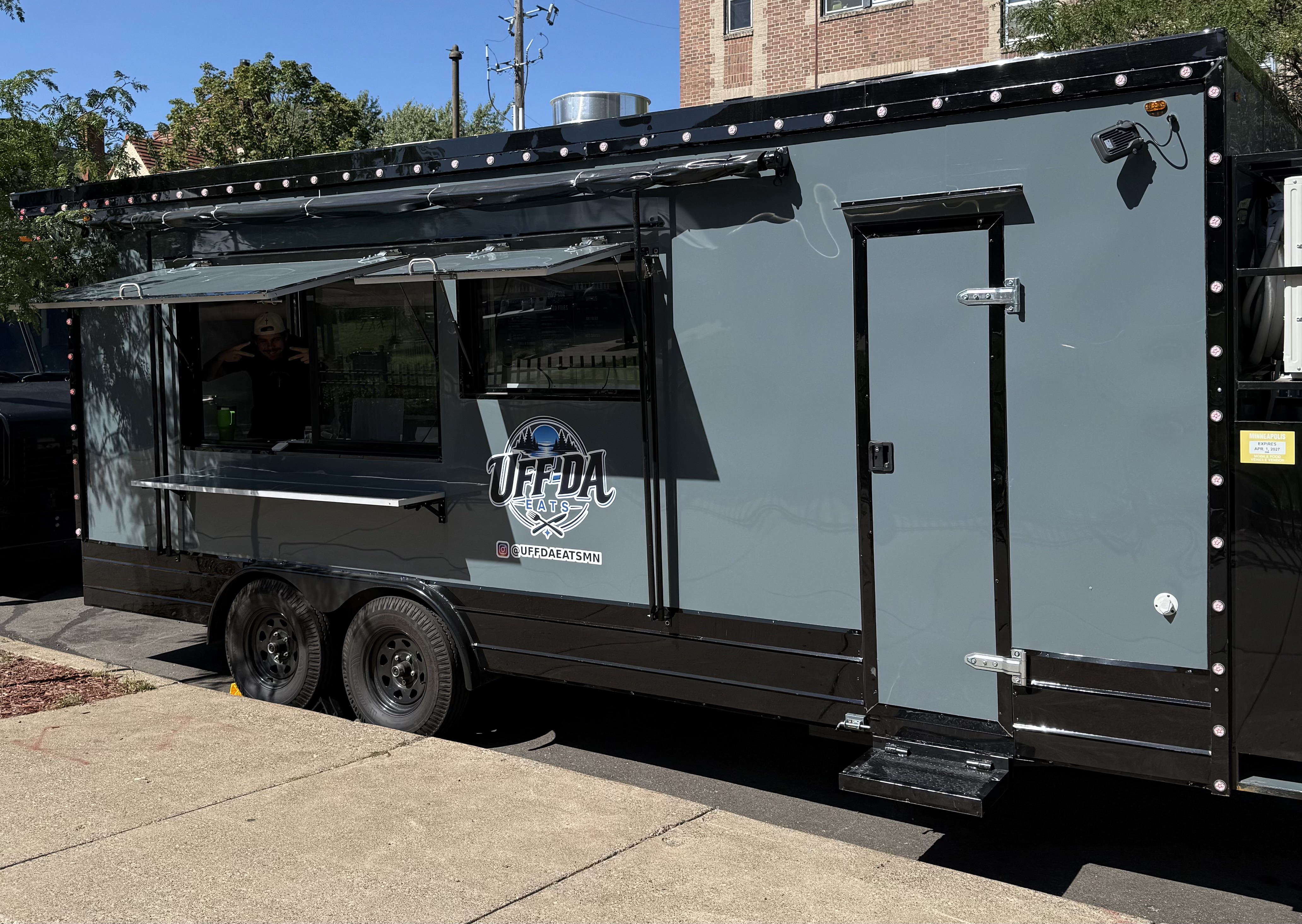 The Uff-Da Eats mobile food trailer